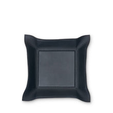 Load image into Gallery viewer, Boulevard - "Perry" Leather Valet Tray (Personalizable): Onyx
