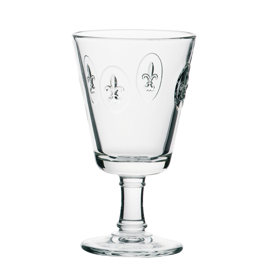 Fleur de Lys Wine Glass by La Rochere- Set of 6