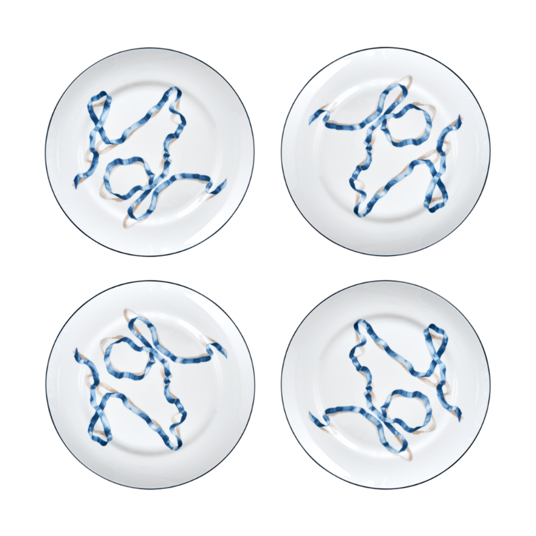 Sprezz - Ribbon Dinner Plates | Set of Four