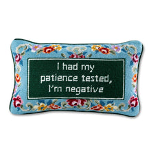 Load image into Gallery viewer, Furbish Studio - Patience Needlepoint Pillow
