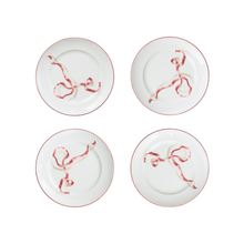 Load image into Gallery viewer, Sprezz - Ribbon Dessert Plates | Set of Four
