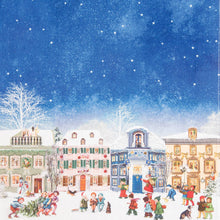 Load image into Gallery viewer, Christmas Village Vintage Houses &amp; Kids Kitchen Towel
