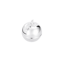 Load image into Gallery viewer, Bonbonniere Silver-Plated Apple Trinket Box
