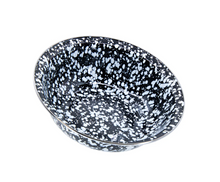 Load image into Gallery viewer, Splatterware Enamel Serving Bowl by Golden Rabbit
