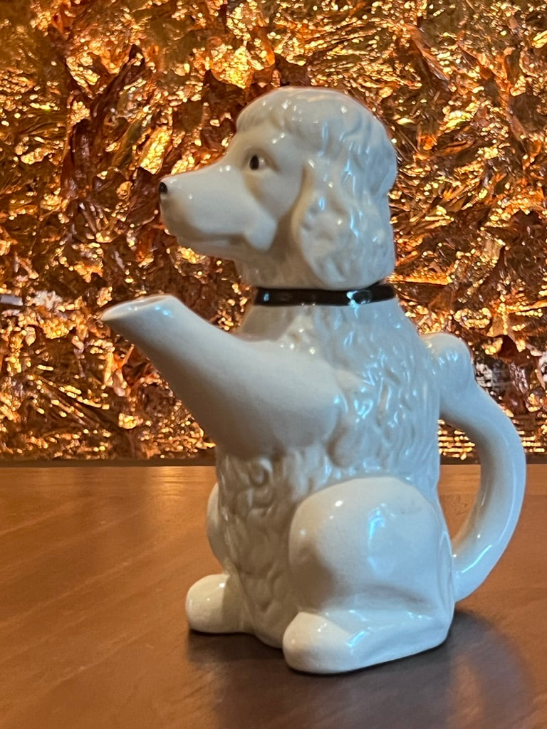 Vintage White Poodle Pitcher – TRUNK Curated