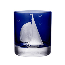 Load image into Gallery viewer, Golden Age of Yachting Double Old Fashioned Glass Set of 6 By Artel
