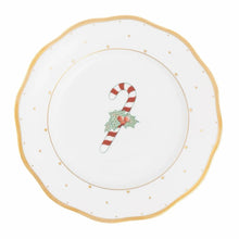 Load image into Gallery viewer, HEREND CHRISTMAS DESSERT PLATE
