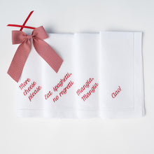 Load image into Gallery viewer, Italian Linen Dinner Napkins – Set of 4 | No Reservation
