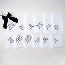 Load image into Gallery viewer, The OG Linen Dinner Napkins – Set of 12 | No Reservation

