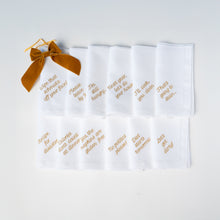 Load image into Gallery viewer, The OG Linen Dinner Napkins – Set of 12 | No Reservation
