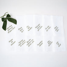 Load image into Gallery viewer, The OG Linen Dinner Napkins – Set of 12 | No Reservation
