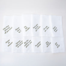 Load image into Gallery viewer, The OG Linen Dinner Napkins – Set of 12 | No Reservation
