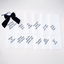 Load image into Gallery viewer, The OG Linen Dinner Napkins – Set of 12 | No Reservation
