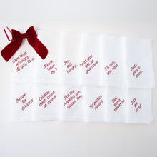 Load image into Gallery viewer, The OG Linen Dinner Napkins – Set of 12 | No Reservation
