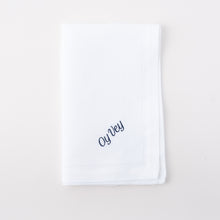 Load image into Gallery viewer, OY VEY Linen Dinner Napkins – Set of 12 | No Reservation
