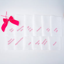 Load image into Gallery viewer, Party Archetype Linen Dinner Napkins – Set of 12 | No Reservation
