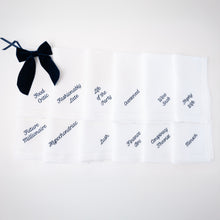 Load image into Gallery viewer, Party Archetype Linen Dinner Napkins – Set of 12 | No Reservation
