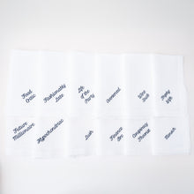 Load image into Gallery viewer, Party Archetype Linen Dinner Napkins – Set of 12 | No Reservation
