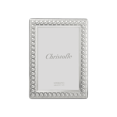 Perles Sterling Silver 5x7 Picture Frame