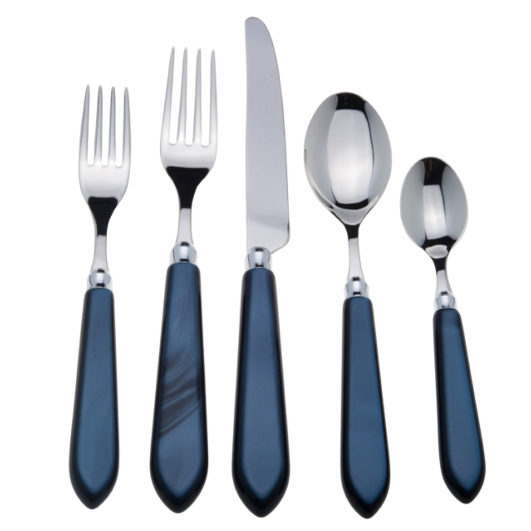 Capdeco Omega Sapphire 5-Piece Flatware Set