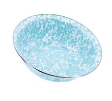Load image into Gallery viewer, Splatterware Enamel Serving Bowl by Golden Rabbit

