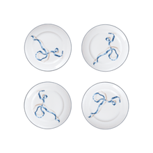 Load image into Gallery viewer, Sprezz - Ribbon Dessert Plates | Set of Four
