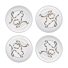 Load image into Gallery viewer, Sprezz - Ribbon Dinner Plates | Set of Four
