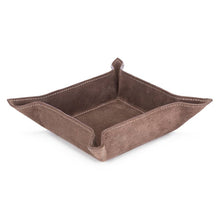 Load image into Gallery viewer, Boulevard - "Harry" Suede Valet Tray (Personalizable): JET
