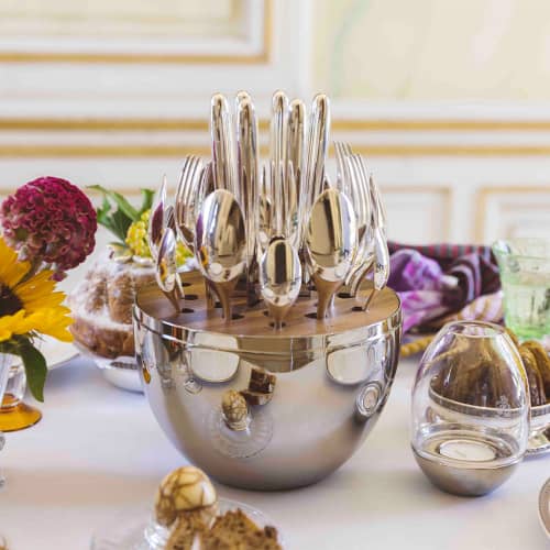 MOOD Silver-Plated 24-Piece Flatware Set – TRUNK Curated