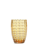 Load image into Gallery viewer, Amber Perle Glass Tumbler - Set of 2 By Zafferano America
