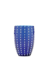 Load image into Gallery viewer, Cobalt Blue Perle Glass Tumbler - Set of 4 by Zafferano America
