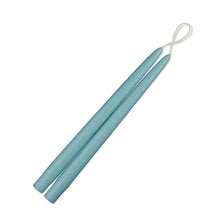 Load image into Gallery viewer, Aquamarine Dripless Taper Candles - Set of 12
