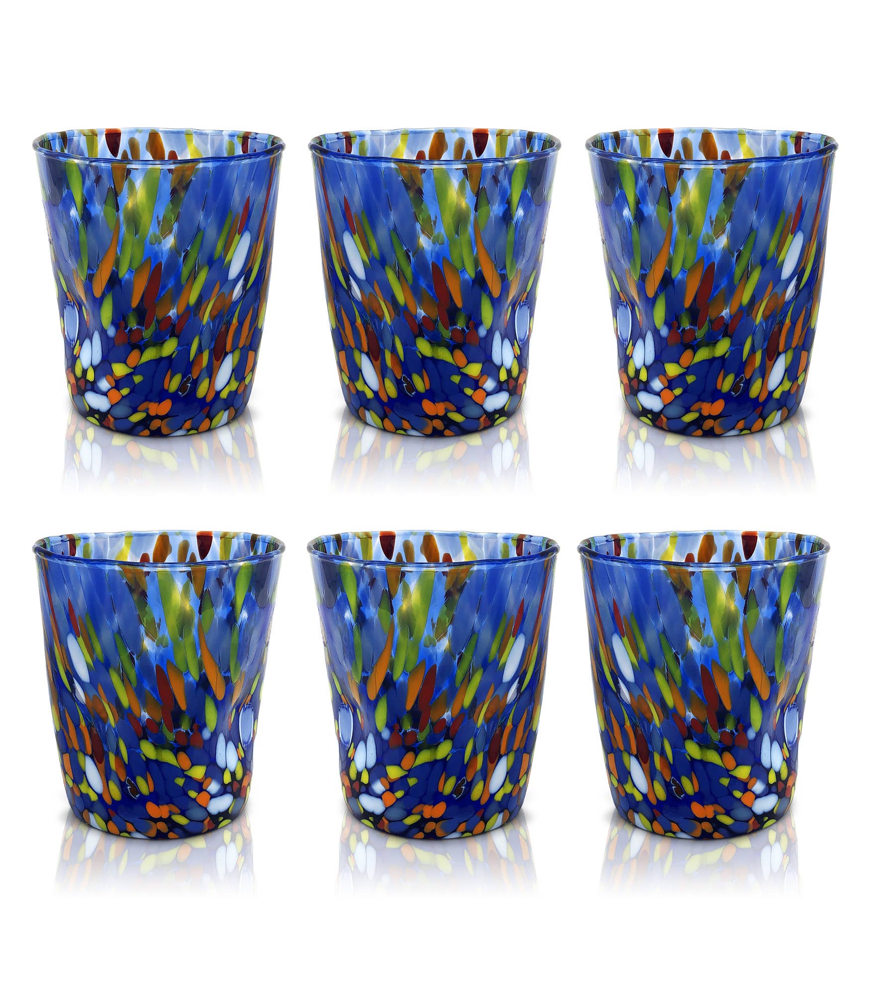 Set of 6 Murano Bicchieri Tumbler in Blue – TRUNK Curated