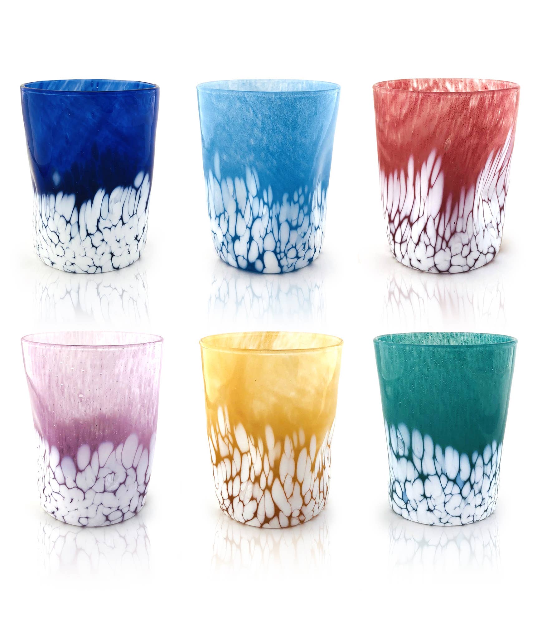 Set of 6 Murano Bicchieri Tumblers - White – TRUNK Curated