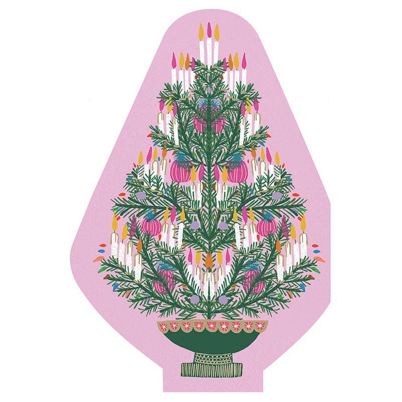 Thimblepress x Slant Jumbo Vintage Tree Shaped Napkin - Set of 16