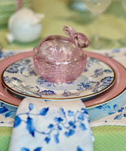 Load image into Gallery viewer, Pickard China Monogrammed Pink Colorsheen Charger Plate
