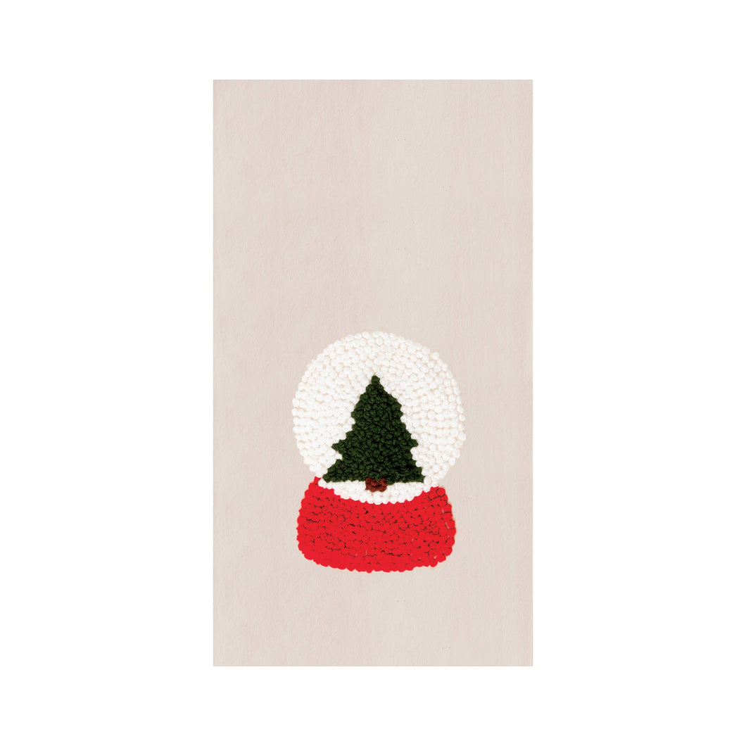 Christmas Snow Globe Tree Kitchen Towel - Set of 2