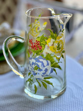 Load image into Gallery viewer, Vintage D. Porthault Glass Pitcher
