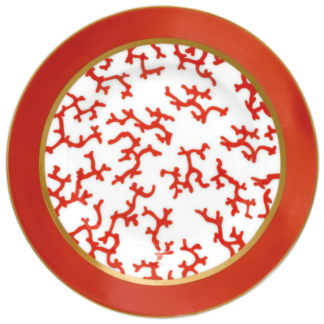 Cristobal Coral Bread and Butter Plate By Raynaud