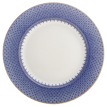 Load image into Gallery viewer, Mottahedeh China Blue Lace Dinner plate
