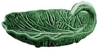 Cabbageware Leaf Dish By Bordallo PInheiro