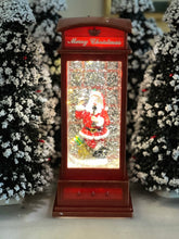 Load image into Gallery viewer, Santa Phonebooth Globe
