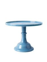 Load image into Gallery viewer, Mosser Glass Georgia Blue Cake Stand
