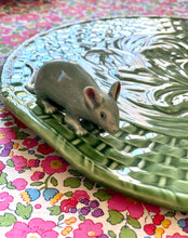 Load image into Gallery viewer, Cheese Tray with Mice by Bordallo Pinheiro
