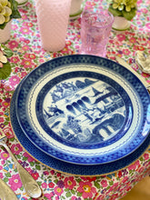 Load image into Gallery viewer, Blue Lace Service Plate by Mottahedeh
