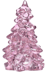 Mosser Glass Rose Carnival Christmas Tree