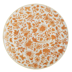 Sacred Bird & Butterfly Dinner Plate By Mottahedeh