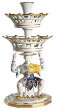 Load image into Gallery viewer, Tobacco Leaf Man Epergne by Mottahedeh
