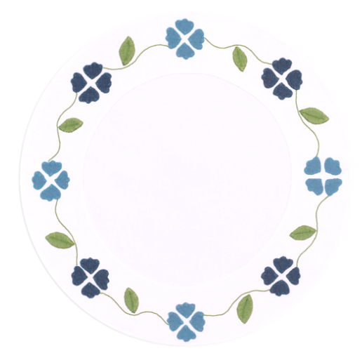 Matisse Floral Linen Placemats by Elizabeth Lake - Set of 2