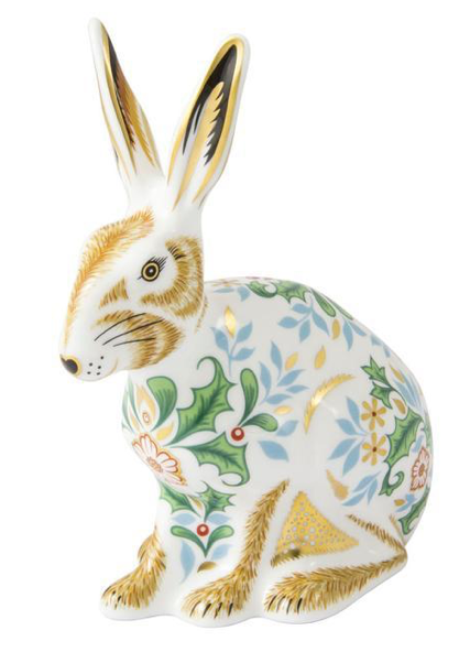 Winter Hare by Royal Crown Derby